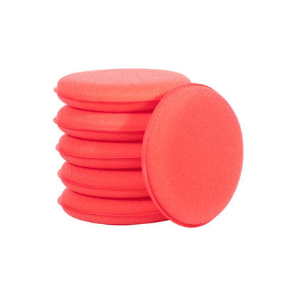 High Density Applicator Foam Pad - UFO Shape - Waxing and Polishing - Red n Black - CarGuys Pakistan