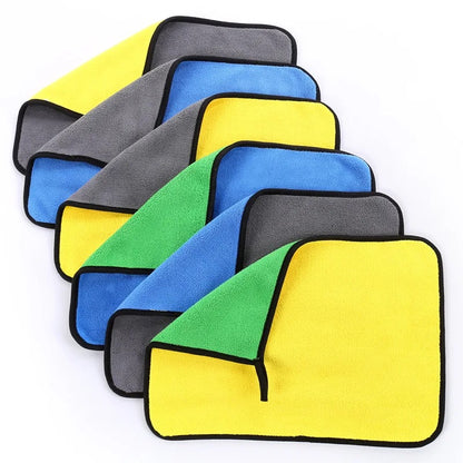 Premium MicroFiber Plush Towel- 60CM X 40CM - 600GSM - TOP QUALITY - CarGuys Pakistan