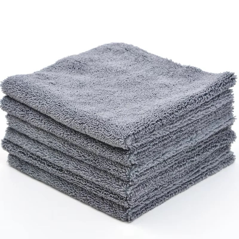 Premium Microfiber Edgless Towel - 40x40cm- Polishing Towel - Multi Color - CarGuys Pakistan