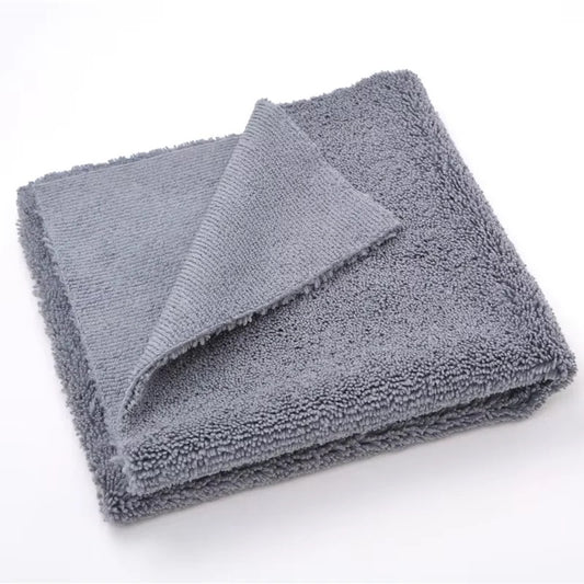 Premium Microfiber Edgless Towel - 40x40cm- Polishing Towel - Multi Color - CarGuys Pakistan