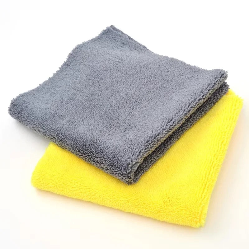 Premium Microfiber Edgless Towel - 40x40cm- Polishing Towel - Multi Color - CarGuys Pakistan