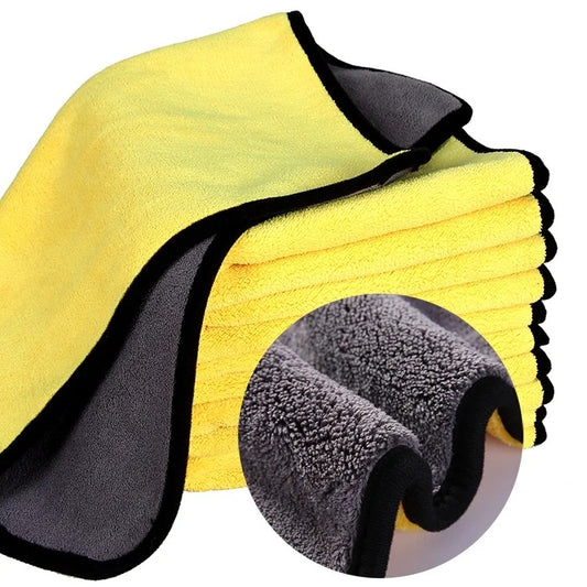 Premium MicroFiber Plush Towel- 60CM X 40CM - 600GSM - TOP QUALITY - CarGuys Pakistan