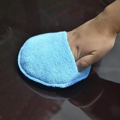 Premium Soft Microfiber Foam Applicator Pad - Soft Polishing Pad - Multi Color - Top Quality - CarGuys Pakistan