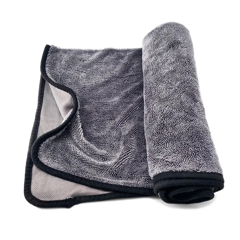 Twisted Loop Microfiber Drying Towel 1200GSM - 60CM X 90CM - Top Quality - CarGuys Pakistan